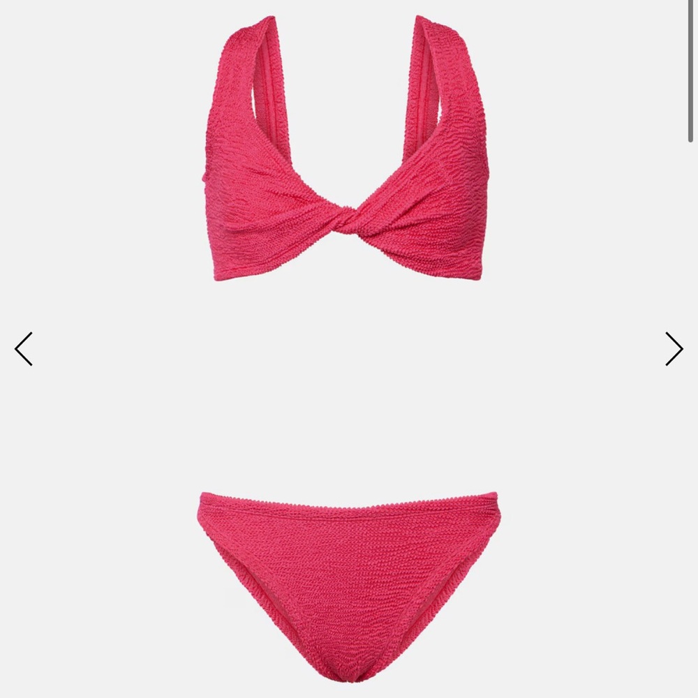 HUNZA G PINK bathingsuit